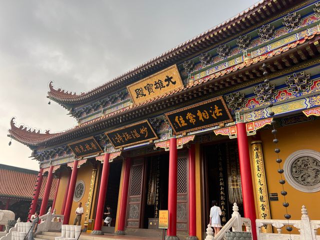 珠海金台寺景點打卡。