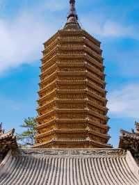 小城漫步｜位於太行山深處的靈丘古寺，發現悟空同款遼塔！