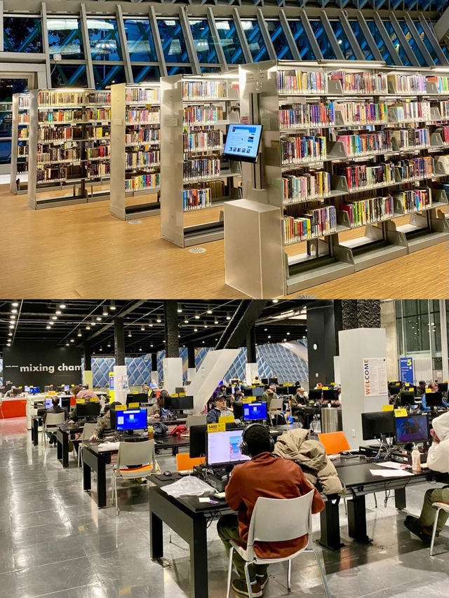 打卡｜西雅圖中央圖書館。