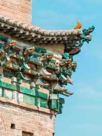 山西真厲害，田裡竟能長出國寶琉璃塔。