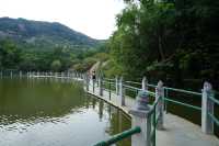 嵖岈山最大的象形石景觀，整座山峰猶如巨龍飛天、龍首回望故得名。