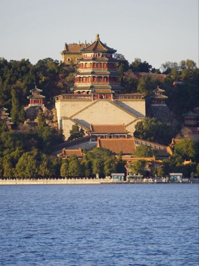 北京頤和園｜天鵝溫柔了皇家園林。