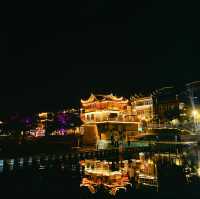 乾州古城夜景，邂逅夢幻湘西