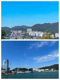 韓國麗水海岸的蔚藍詩行，等你來續寫
