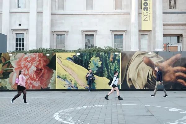 A Perfect Farewell to London at Trafalgar Square