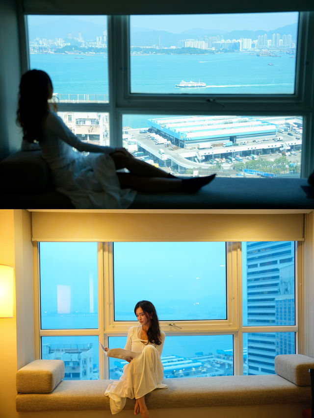 去香港旅行就是要住可以看海的酒店！