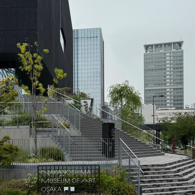 大阪交通攻略｜暢遊中之島美術館，悠享半日文青漫遊🍏