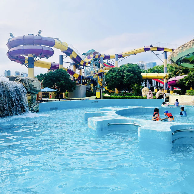 🌊深圳歡樂谷瑪雅水上樂園玩水攻略｜夏日清涼尖叫之旅！