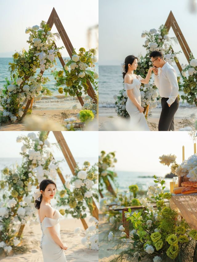 普通人辦場海邊婚禮要花多少錢巽寮灣