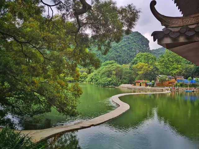 柳州版九寨溝｜龍潭公園