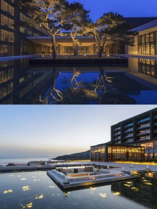 At this hotel, I witnessed the most romantic sunset in Qingdao