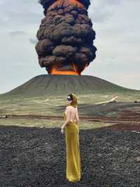 烏蘭察布火山拍到了人生照片，火山爆發！