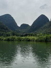Yulong River Bamboo rafting from Jima Wharf