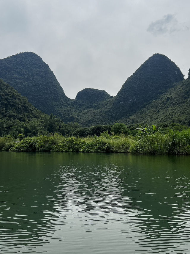Yulong River Bamboo rafting from Jima Wharf
