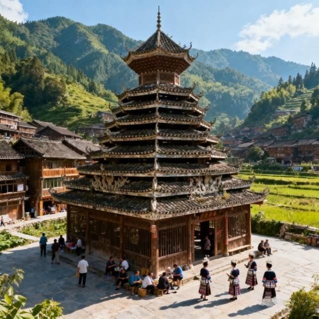 藏在黔東南的千年侗寨：聽天籟大歌，赴梯田雲海之約