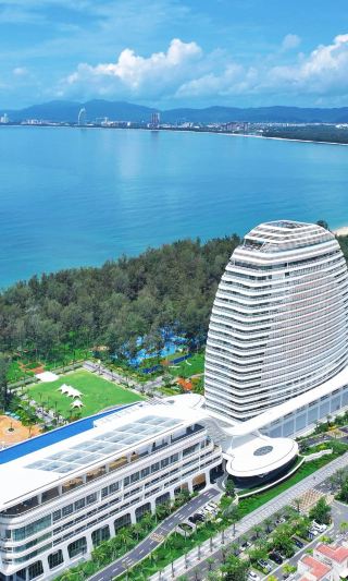 Full-Screen Challenge! Watch in full screen to experience the beauty of Hainan Sanzhengyue Hotel.