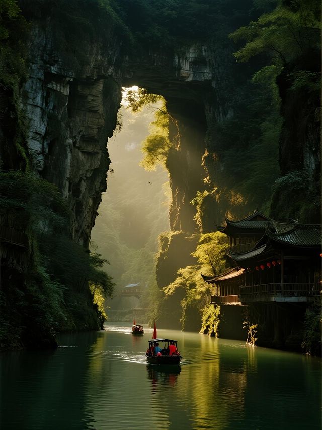 比起黃果樹，我更愛馬嶺河峽谷的秋日瀑布群​