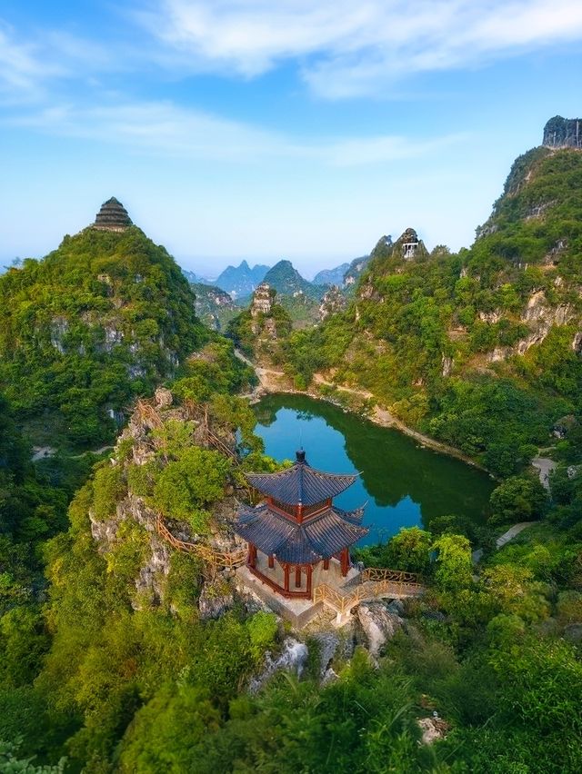 探秘武宣八仙天池,感受仙境之美! 探秘武宣八仙天池,感受仙境之美!