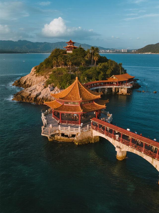 陵水分界洲島!帶娃躺看玻璃海+野奢住島超香 陵水分界洲島!帶娃躺看玻璃海+野奢住島超香