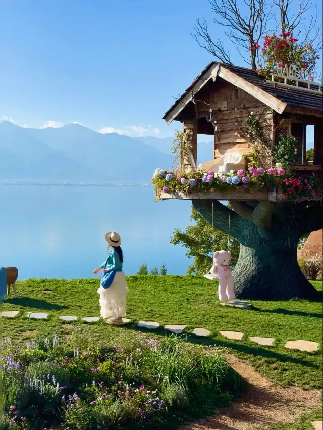 Dali Wenbi Village is truly the hidden romantic highlight of Erhai Lake