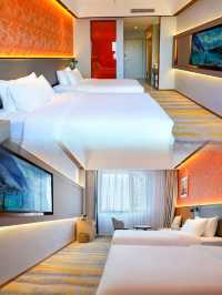 青島城陽寶藏酒店!步行直達雕塑園,秋冬住這太香了