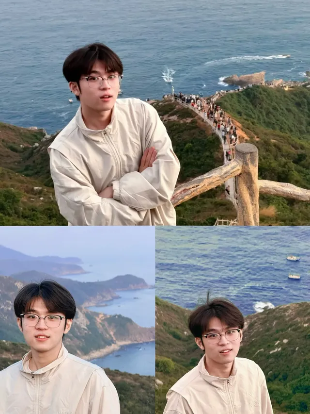 今天來深圳天文台,真的超美的海岸線! 今天來深圳天文台,真的超美的海岸線!