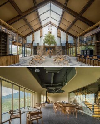 On a cliffside in Anlong, one can enjoy panoramic views of the sea of ​​clouds and the Milky Way.