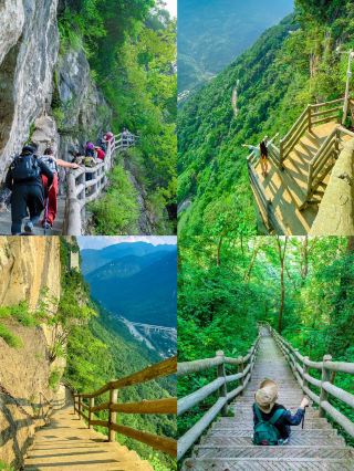 เพลิดเพลินกับทิวทัศน์อันงดงามของก้อนเมฆระหว่างการเดินป่าในเฉิงตูเป็นเวลา 1.5 ชั่วโมง และรับเหรียญรางวัล