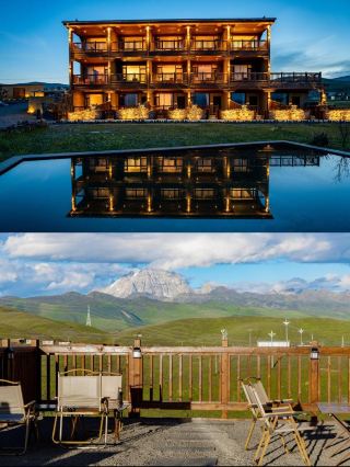 무쉐좡의 티베트 운치, 누워서 신비로운 산을 감상하세요!
