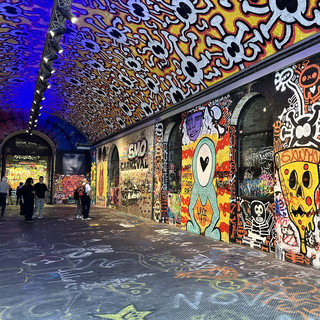 Waterloo Arches, A Stunning Mosaic Of Street Art & Graffiti 