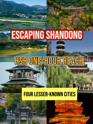 濟南周邊1h高鐵短途躺平計劃｜4座零擁擠小眾縣城