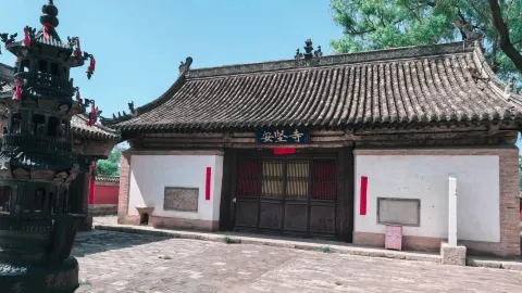 廣靈安堅寺：鄉野古寺藏丹青，明代壁畫寫傳奇 — traveler post in 廣靈