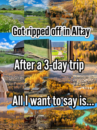 Just got back from Altay, spent 3 days there, and all I want to say is...