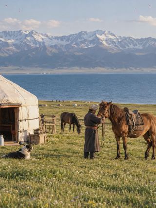 How to explore Sayram Lake | Dedicate a day to the blue mountains and sea