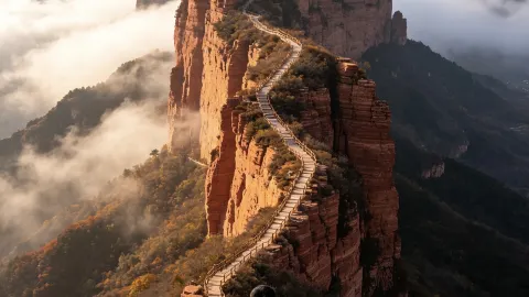 Certified by National Geographic as the ultimate painless hiking spot in Hebei | A comprehensive guide to Dongtaihang Mountain — traveler post in Handan