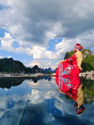 Stayed at the Yangshuo Sky Mirror Hotel!