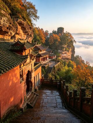 Thought you'd seen the best of the famous mountains? This early autumn Taoist sanctuary is the hidden gem of southern Anhui.