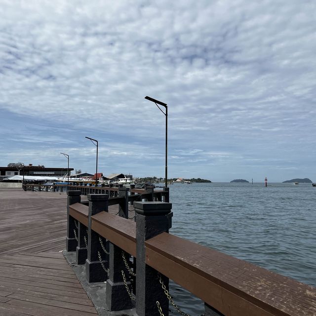 City view by the sea