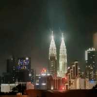 Wonderful city view from room