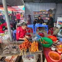 Market in Ha Giang are lively n noisy