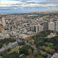 Bird eye view of Sydney 