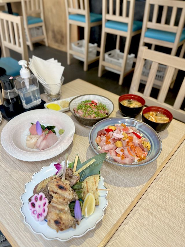 抵食刺身串燒餐$340 