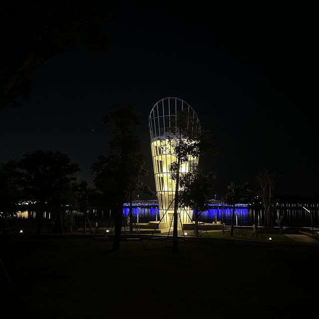 심천인재공원, 중국 선전의 대표 야경명소✨