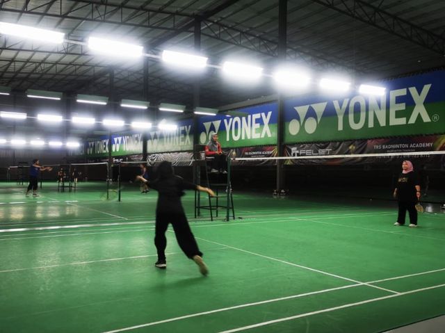 Best badminton court in Johor Bahru! 