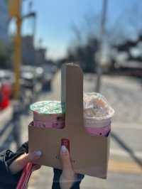 [공차 천호점] 공차 딸기 메뉴 후기🍓