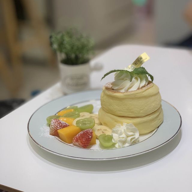 🥞深圳美食｜ 低糖低脂Fluffy Pancake松小芙鬆餅 (梳乎厘班戟)