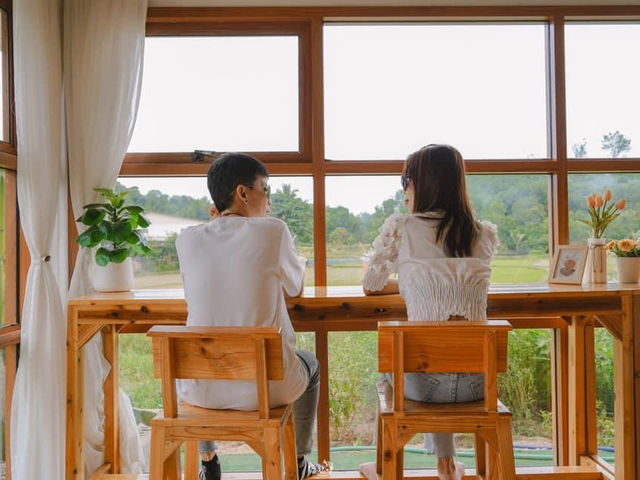 Coffee View コーヒービュー ร้านกาแฟเล็กๆ ในอำเภอนาแห้ว  