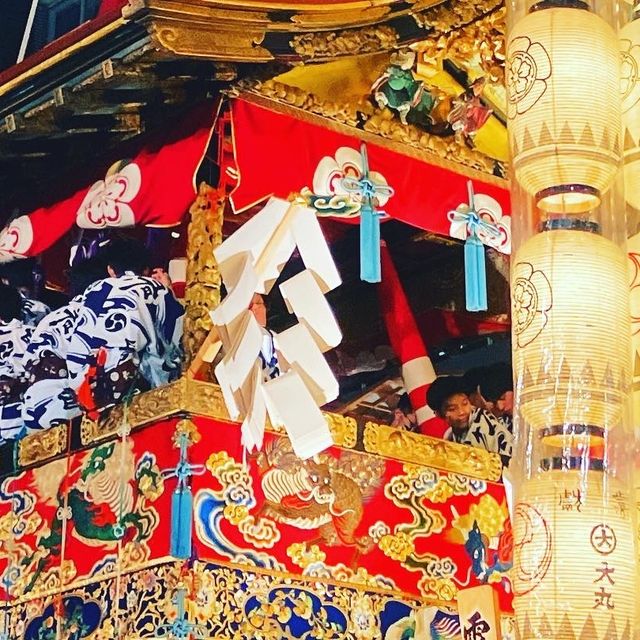 【京都】日本三大祭「祇園祭」夜の雰囲気