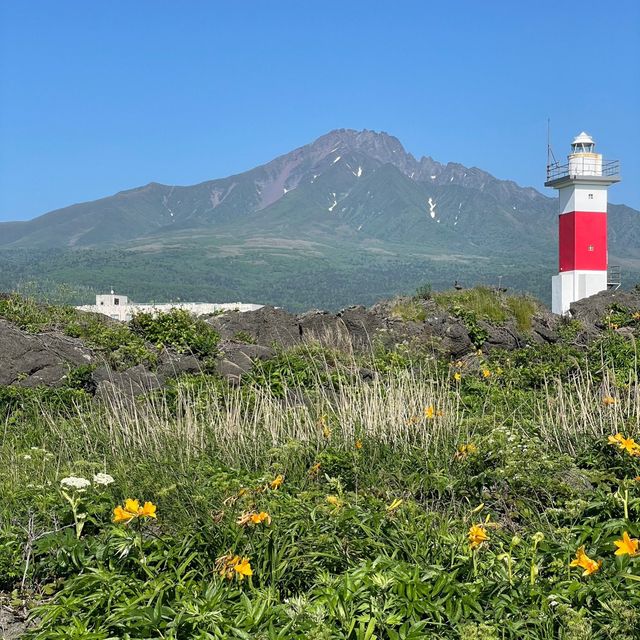 【北海道】離島の絶景！沓形岬公園ミニビジターセンター