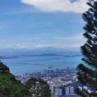 Amazing view from top of the penang hill